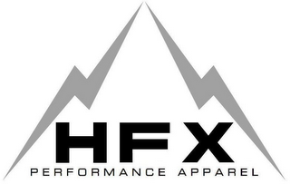 HFX PERFORMANCE APPAREL logo