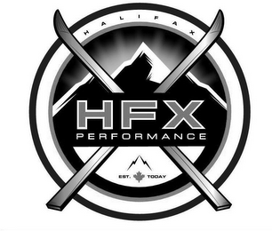 HFX PERFORMANCE HALIFAX EST. TODAY logo