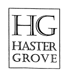 HG HASTER GROVE logo