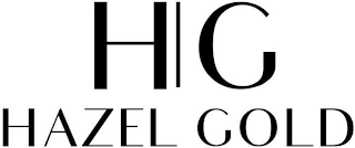 HG HAZEL GOLD logo