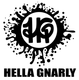HG HELLA GNARLY logo