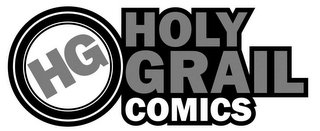 HG HOLY GRAIL COMICS logo