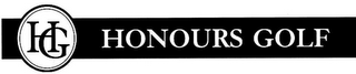 HG HONOURS GOLF logo