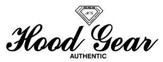 HG HOOD GEAR AUTHENTIC HOME OF OUR DETERMINATION GIVING EVERYONE A REASON logo