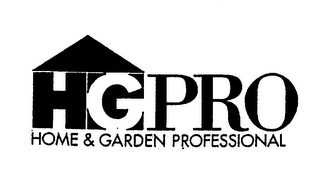 HG PRO HOME & GARDEN PROFESSIONAL logo