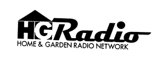 HG RADIO HOME & GARDEN RADIO NETWORK logo