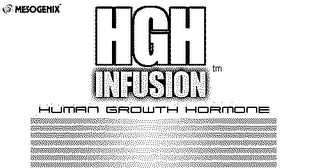 HGH INFUSION HUMAN GROWTH HORMONE logo