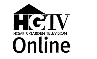 HGTV ONLINE HOME & GARDEN TELEVISION logo