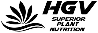 HGV SUPERIOR PLANT NUTRITION logo
