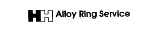 HH ALLOY RING SERVICE logo