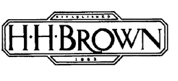H.H. BROWN ESTABLISHED 1883 logo