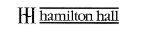 HH HAMILTON HALL logo