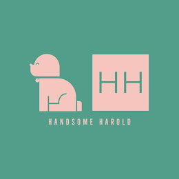 HH HANDSOME HAROLD logo