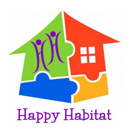 HH HAPPY HABITAT logo