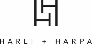 HH HARLI + HARPA logo