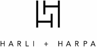 HH HARLI + HARPA logo