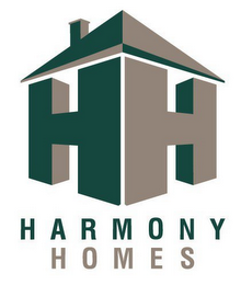 HH HARMONY HOMES logo