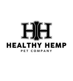 HH HEALTHY HEMP PET COMPANY logo