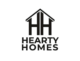 HH HEARTY HOMES logo