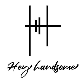 HH HEY HANDSOME logo
