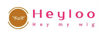HH HEYLOO HEY MY WIG logo
