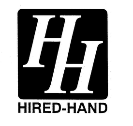 HH HIRED-HAND logo