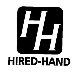 HH HIRED-HAND logo