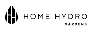 HH HOME HYDRO GARDENS logo