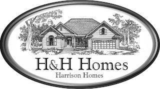 H&H HOMES HARRISON HOMES logo