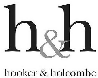 H&H HOOKER & HOLCOMBE logo