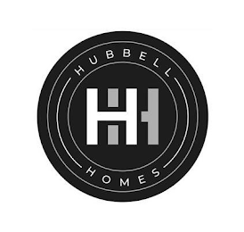 HH HUBBELL HOMES logo
