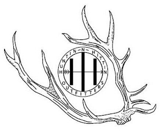 HH HUNTIN-N-HITTIN OUTFITTERS logo