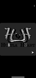 HH HU$TLA@H3ART logo