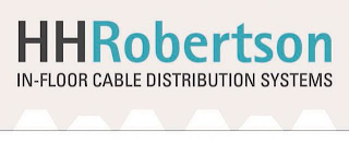 HH ROBERTSON IN-FLOOR CABLE DISTRIBUTION SYSTEMS logo