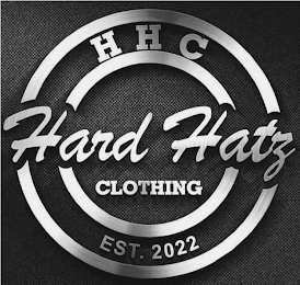 HHC HARD HATZ CLOTHING EST. 2022 logo
