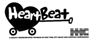 HHC HEARTBEAT A HEALTHY NEIGHBORHOODS PROGRAM OF NEW YORK CITY HEALTH AND HOSPITALS CORPORATION logo