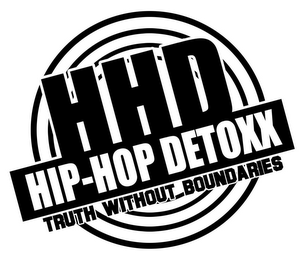 HHD HIP-HOP DETOX TRUTH WITHOUT BOUNDARIES logo