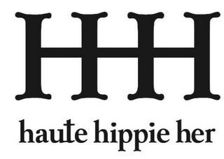 HHH HAUTE HIPPIE HER logo