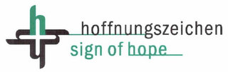 HHHH HOFFNUNGSZEICHEN SIGN OF HOPE logo