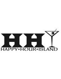 HHI HAPPY · HOUR · ISLAND logo
