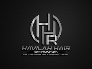HHR HAVILAH HAIR RESTORATION HAIR TRANSPLANT AND AESTHETICS CENTER logo
