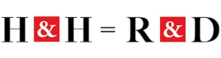 H&H=R&D logo