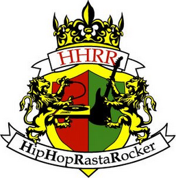 HHRR HIPHOPRASTAROCKER logo