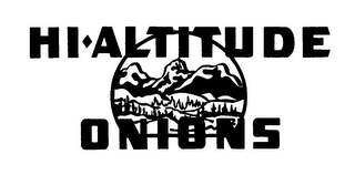 HI ALTITUDE ONIONS logo