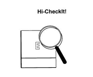 HI-CHECKIT! E logo