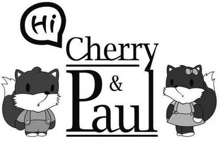 HI CHERRY & PAUL logo