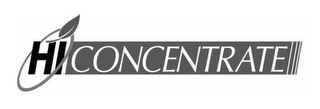 HI CONCENTRATE logo