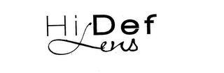 HI DEF LENS logo