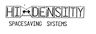 HI DENSITY SPACESAVING SYSTEMS logo