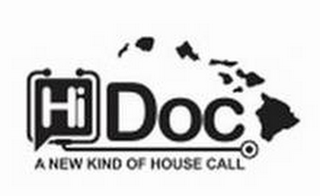 HI DOC A NEW KIND OF HOUSE CALL logo